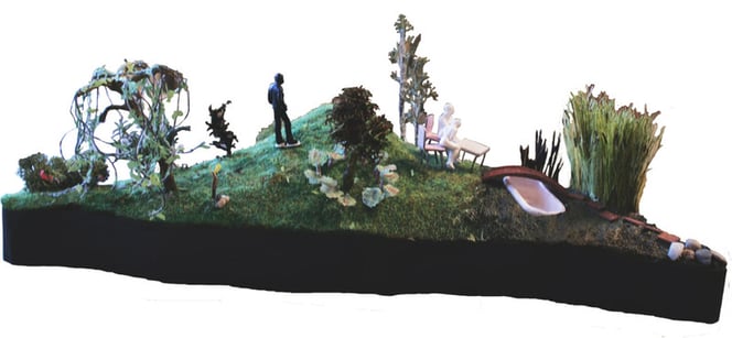 Modell im Maßstab 1:50