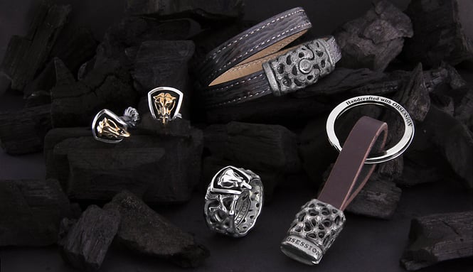 Mikrokosmos Männerschmuck Kollektion der Goldschmiede OBSESSION in Zürich und Wetzikon