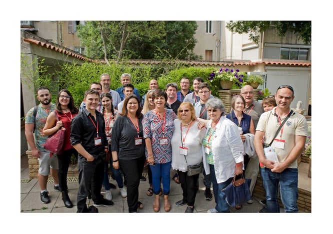 Réunion-LMC France-Leucémie Myéloïde Chronique-LMC-Patients-Association-Marseille- Mina Daban