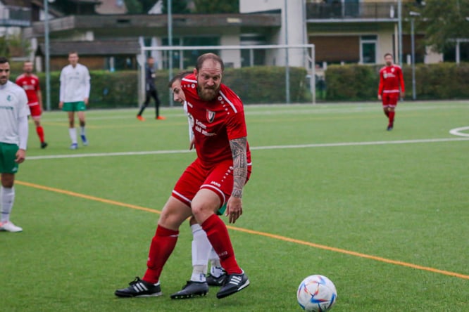 Sorgte häufig für Gefahr über die linke Angriffsseite: Patrick Ben-Aissa (Archivbild aus dem Hinspiel)