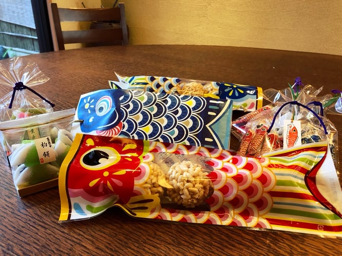 端午の節句菓子