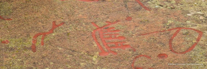Felszeichnungen Cueva de Castillo