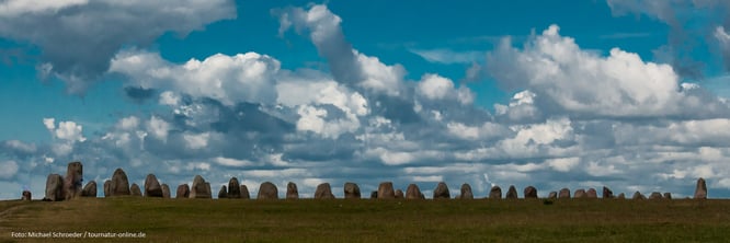 "Ales Stenar" eine sogenannte Schiffslegung
