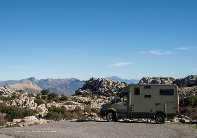 Mit dem Wohnmobil in Andalusien