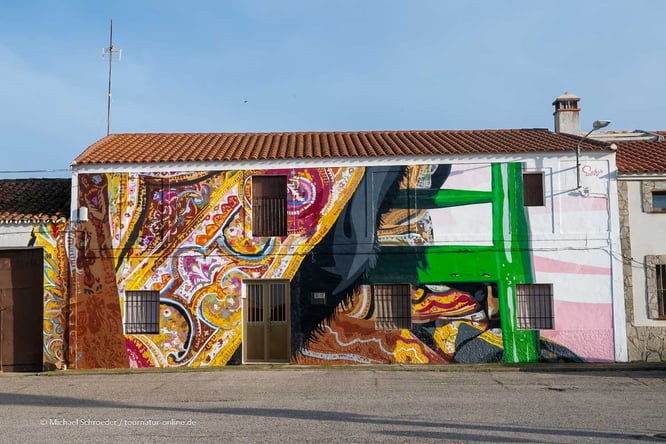 Hausmalereien in Salorino