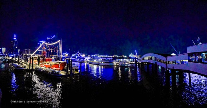 Mit dem Wohnmoibil in Hamburg