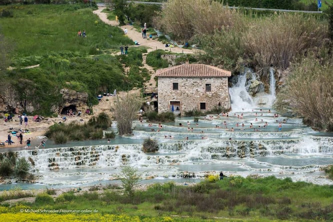 Thermen von Saturina mit dem Wohnmobil