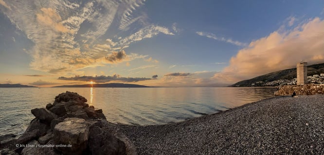 Blick auf die Insel Krk
