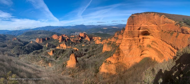 Blick vom Mirador Orellán