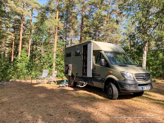 Skiren-Campingplatz am Skiren See 