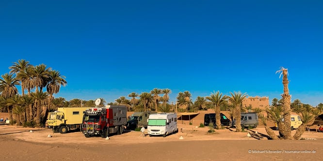 Wohnmobil-Stellplatz in M'hamid