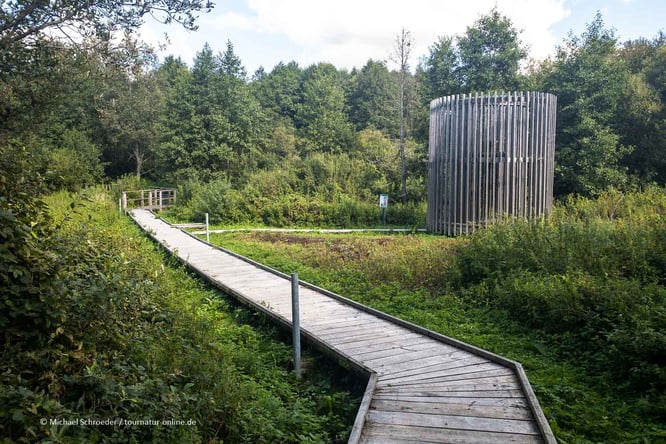 Aussichtsplattform am Lehrpfad