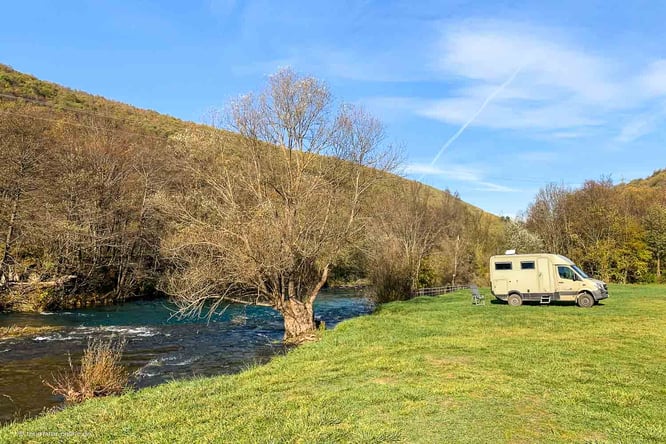 Mit dem Reisemobil im Una Nationalpark