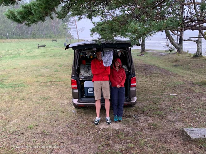 Mit dem Wohnmobil in Lettland
