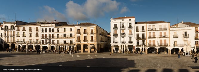 Marktplatz von Caceres 