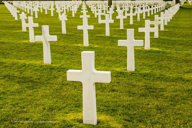 Mit dem Wohnmobil durch die Normandie