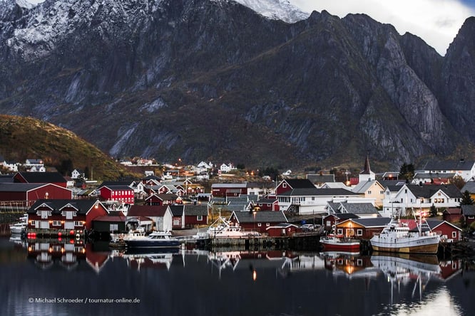 Reine auf den Lofoten ist ein Top-Fotospot 