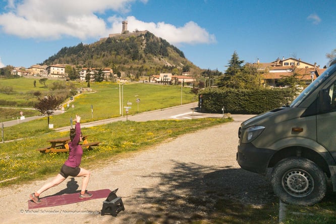 Mit dem Wohnmobil in der Toskana