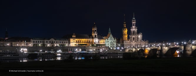 Dresden bei Nacht