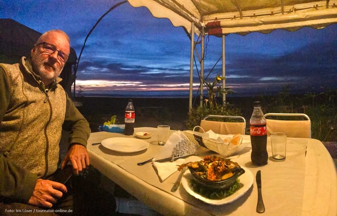 Die letzte Tajine vor der Abreise