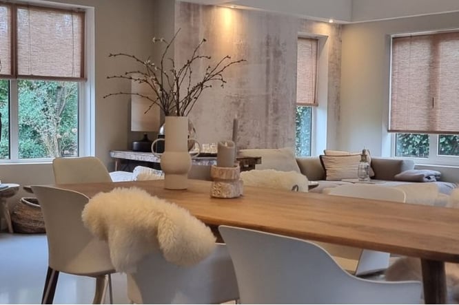 Japandi eethoek en eetkamerstoel