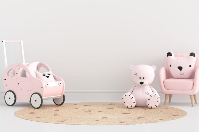 Kinderkamer decoratie - Ideeën meisjes babykamer