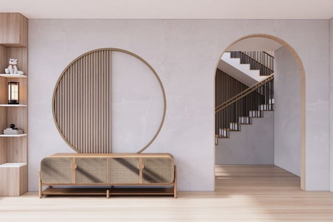 kenmerken interieurstijl Curved lines