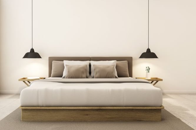 wooninspiratie en ideeën bruin beige slaapkamer