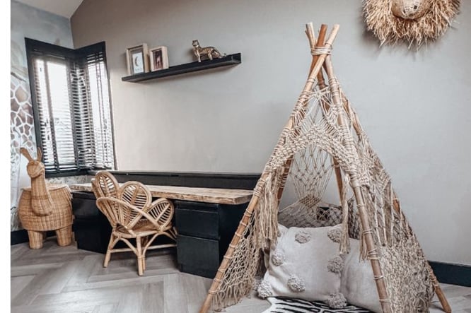 Ideeën kinderkamer jongen - dieren thema safari