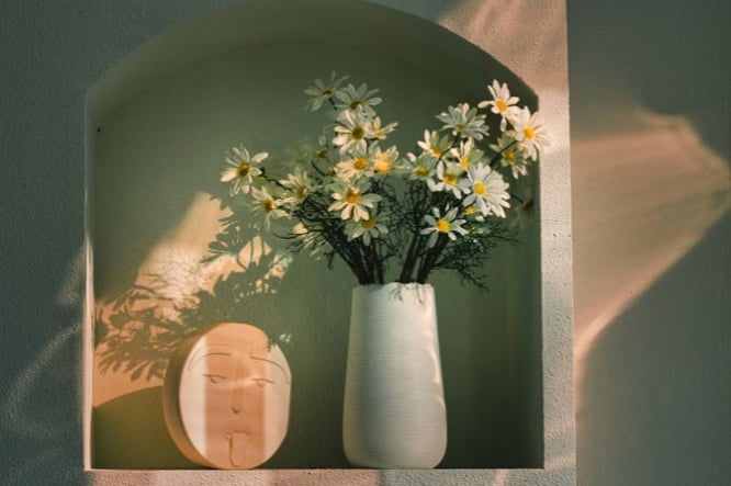 Interieurtrends 2024: verschillende ideeën voor nis in muur