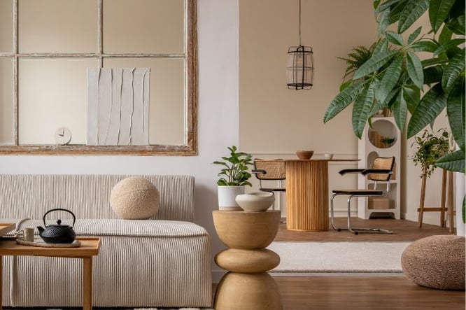 Woontrends 2025: inrichting woonkamer