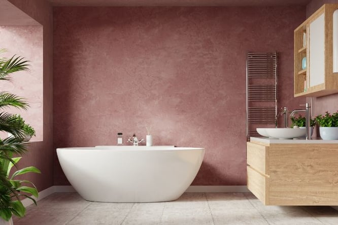 woontrends 2024 (oud)roze interieur