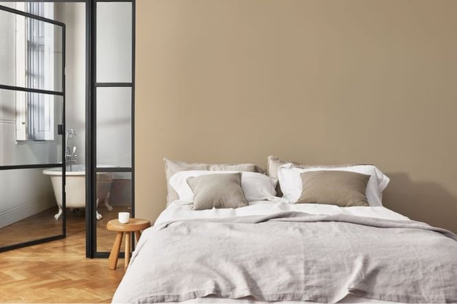 Flexa bruintinten: hazelbruin muurverf