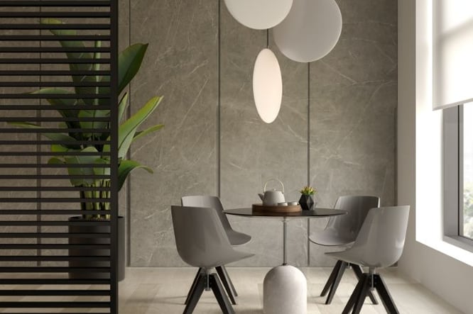 interieurtrends 2024/2025 behang met structuur