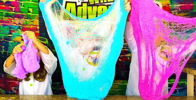 slime, unicorn slime, the wild adventure girls