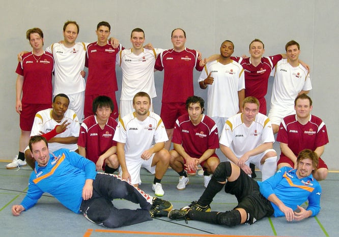 Futsalicious Essen e.V. Mannschaften 1 und 2 beim Vergleichsspiel im November 2010
