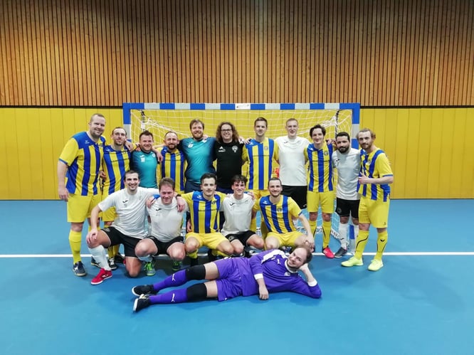 Trainings-Testspiel in der Futsal-Halle der Sportschule Wedau gegen den GTSV Essen (Foto: Wehling)