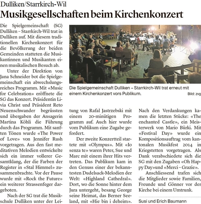 Oltner Tagblatt, 6.12.2019, S. 26