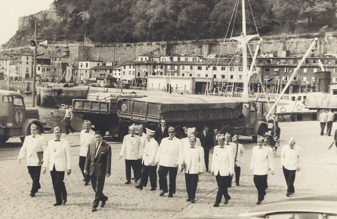 Prinzengarde in San Sebastian 1962
