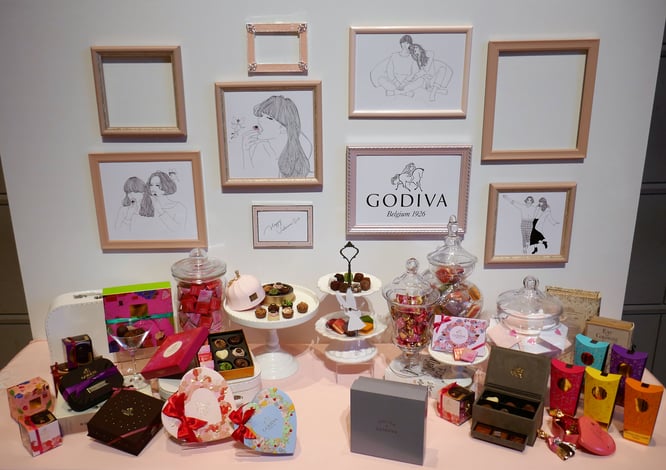 GODIVAバレンタインコレクション2019