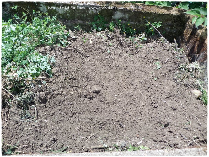 So sieht ein aufgeräumter Komposthaufen aus :D ...