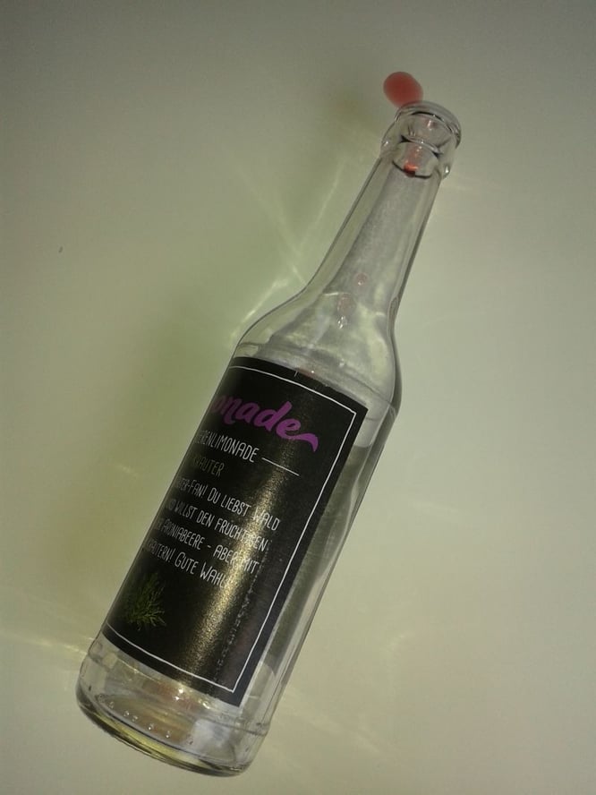 Die leckere Bio Limonade von Aronia war viel zu schnell alle