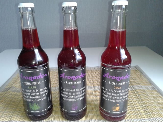 Bio Aronade von Aronia Limonade