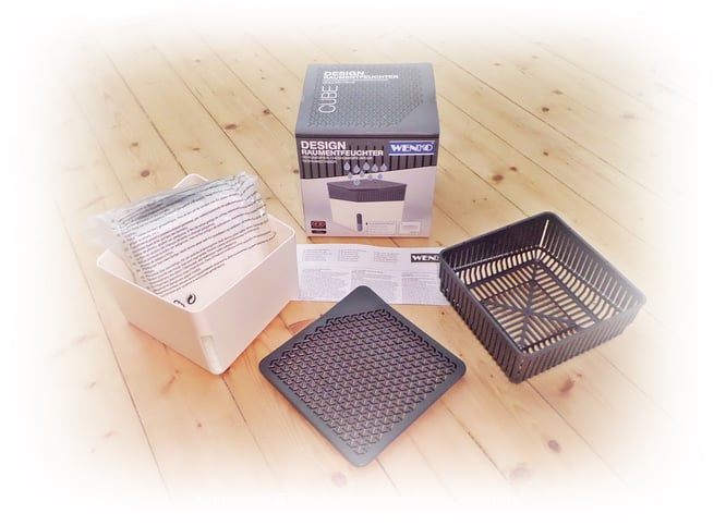 WENKO Design Entfeuchter Cube