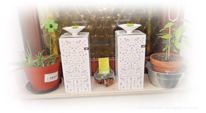 Erster Ansatz mit Leitungswasser (kalkhaltig) - was letztendlich nicht so gut war !