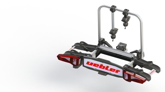Fahrradträger i21 offen mit Haltern - © Uebler