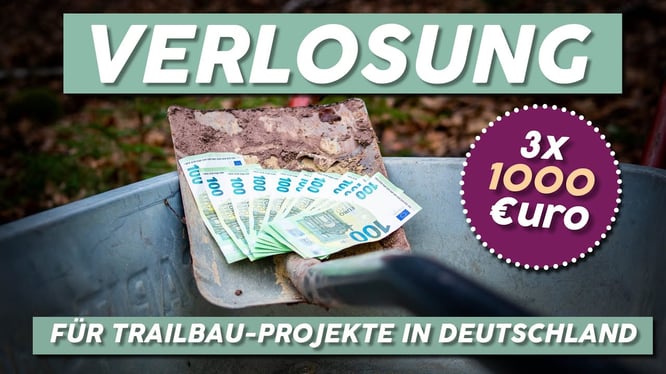 Bikeschule Rock my Trail: Verlosung 3x 1000€ für Trailbuilding-Projekte in Deutschland