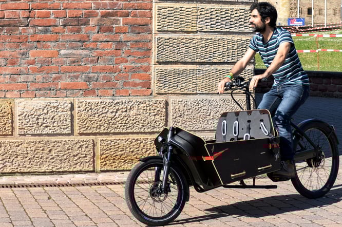 Lastenräder im Aufwind: Rund 30 Marken zeigt die diesjährige Spezialradmesse in Germersheim. ©Spezialradmesse