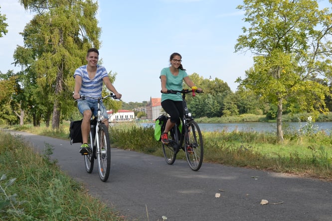 Oder-Neiße-Radweg bei Guben Copyright: Marketing und Tourismus Guben e.V.