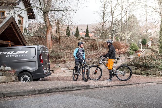 Über eine mobile Testbike-Flotte wird NICOLAI zukünftig Beratung und Probefahrten direkt beim Kunden vor Ort anbieten. 